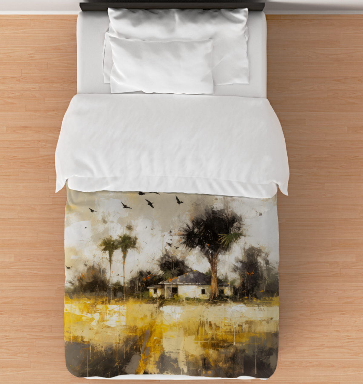 Coastal Horizon Duvet Cover