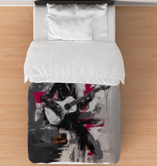 Monochrome Elegance Duvet Cover