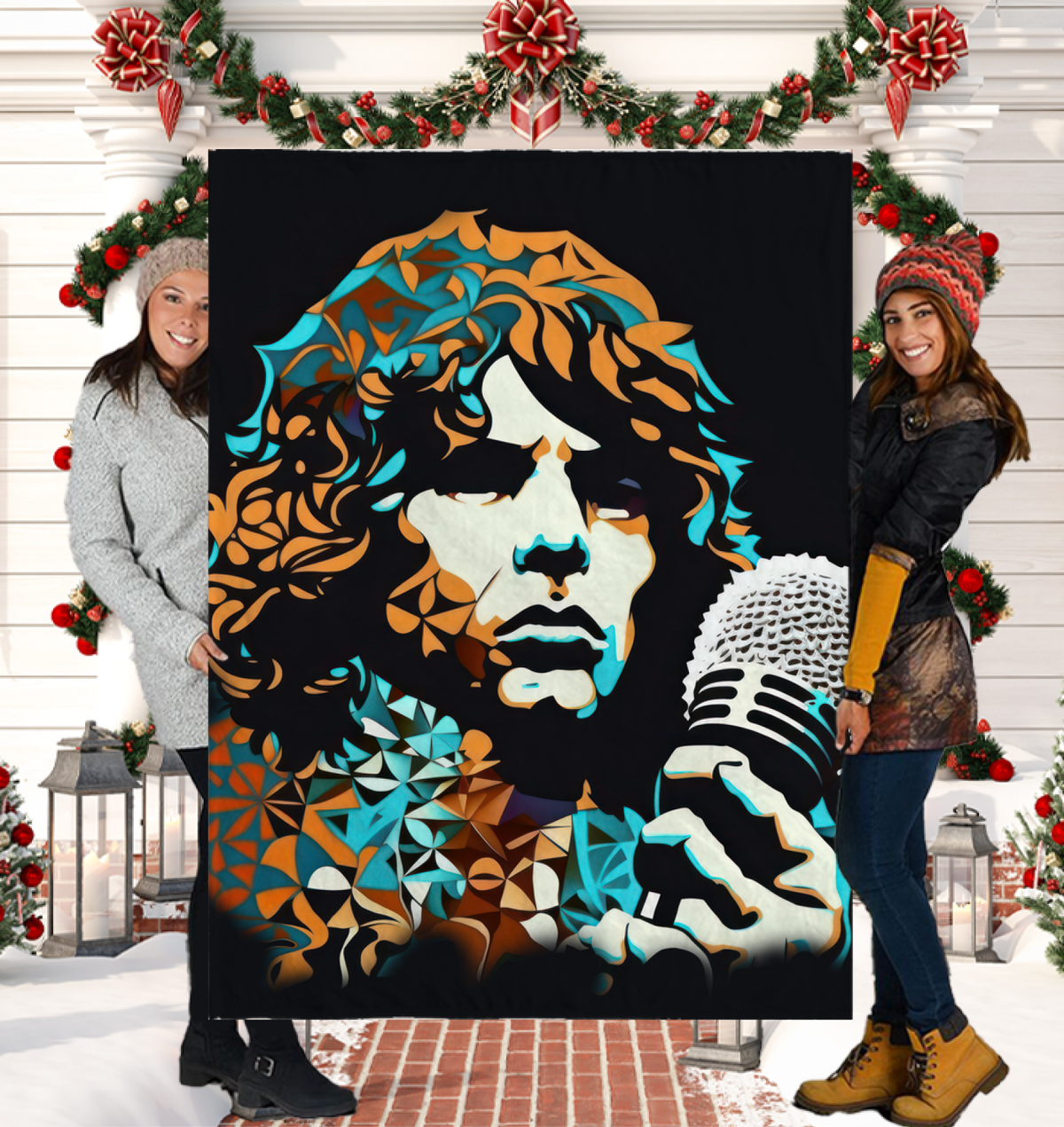 Lyrical Ballad Sherpa Blanket