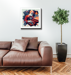 Disco Fever Wrapped Canvas
