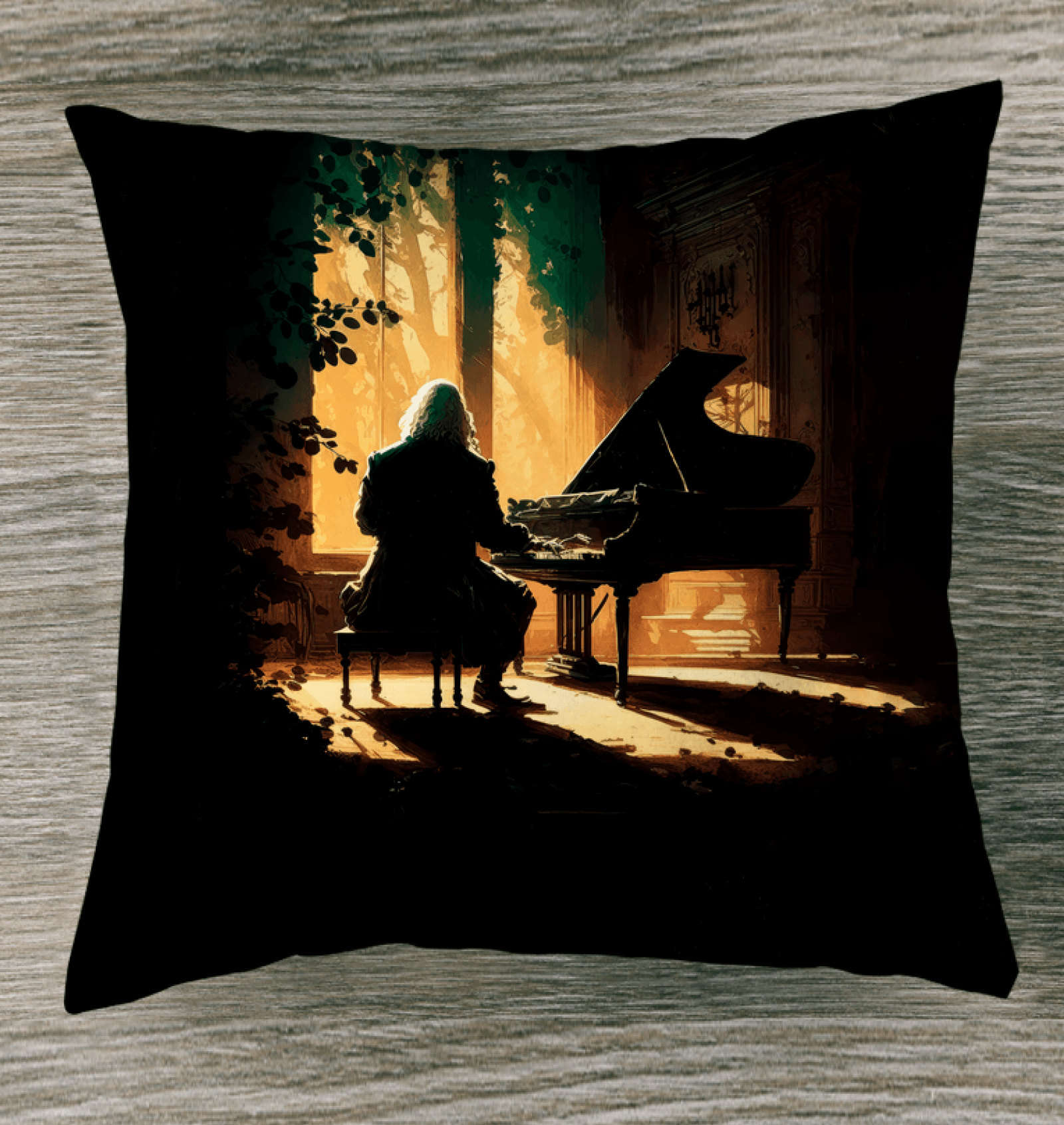 Hip-Hop Couture Patio Pillow - Beyond T-shirts