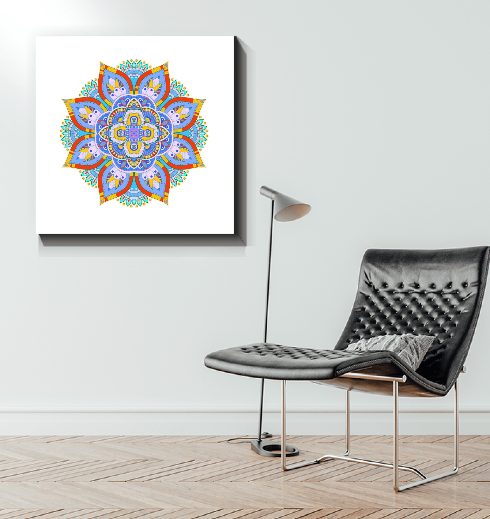 Mandala Reflections Mirror Art - Beyond T-shirts