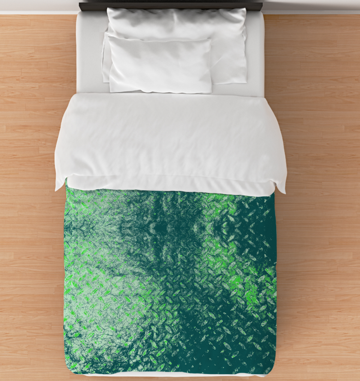 Velvet Victory Texture Duvet Cover