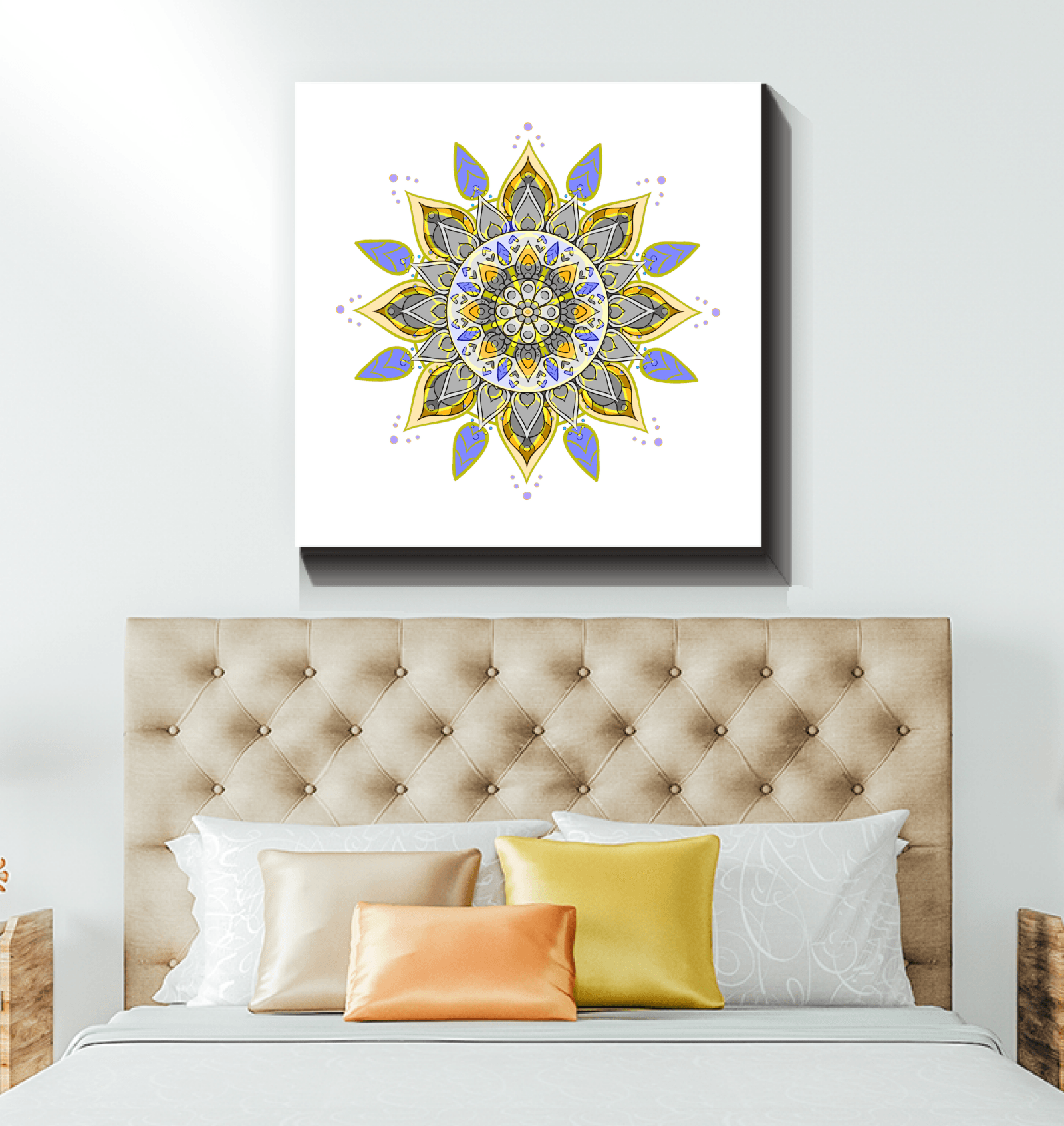 Mandala Tapestry Of Tranquility - Beyond T-shirts