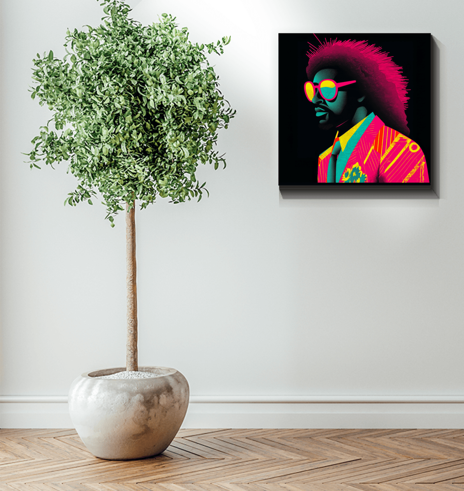 Runway Reverie Canvas Art Print - Beyond T-shirts