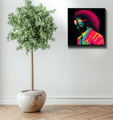 Runway Reverie Canvas Art Print - Beyond T-shirts