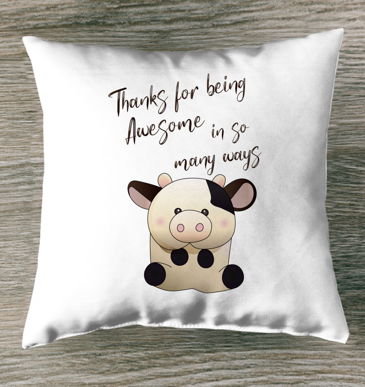 Thanks For Being Awesome Indoor Pillow