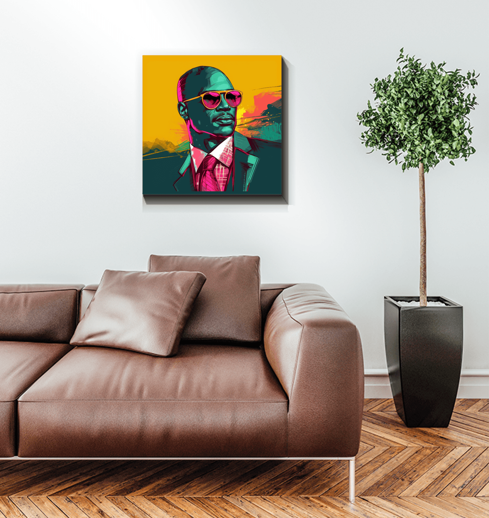 Runway Reverie Abstract Elegance Canvas - Beyond T-shirts