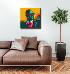 Runway Reverie Abstract Elegance Canvas - Beyond T-shirts