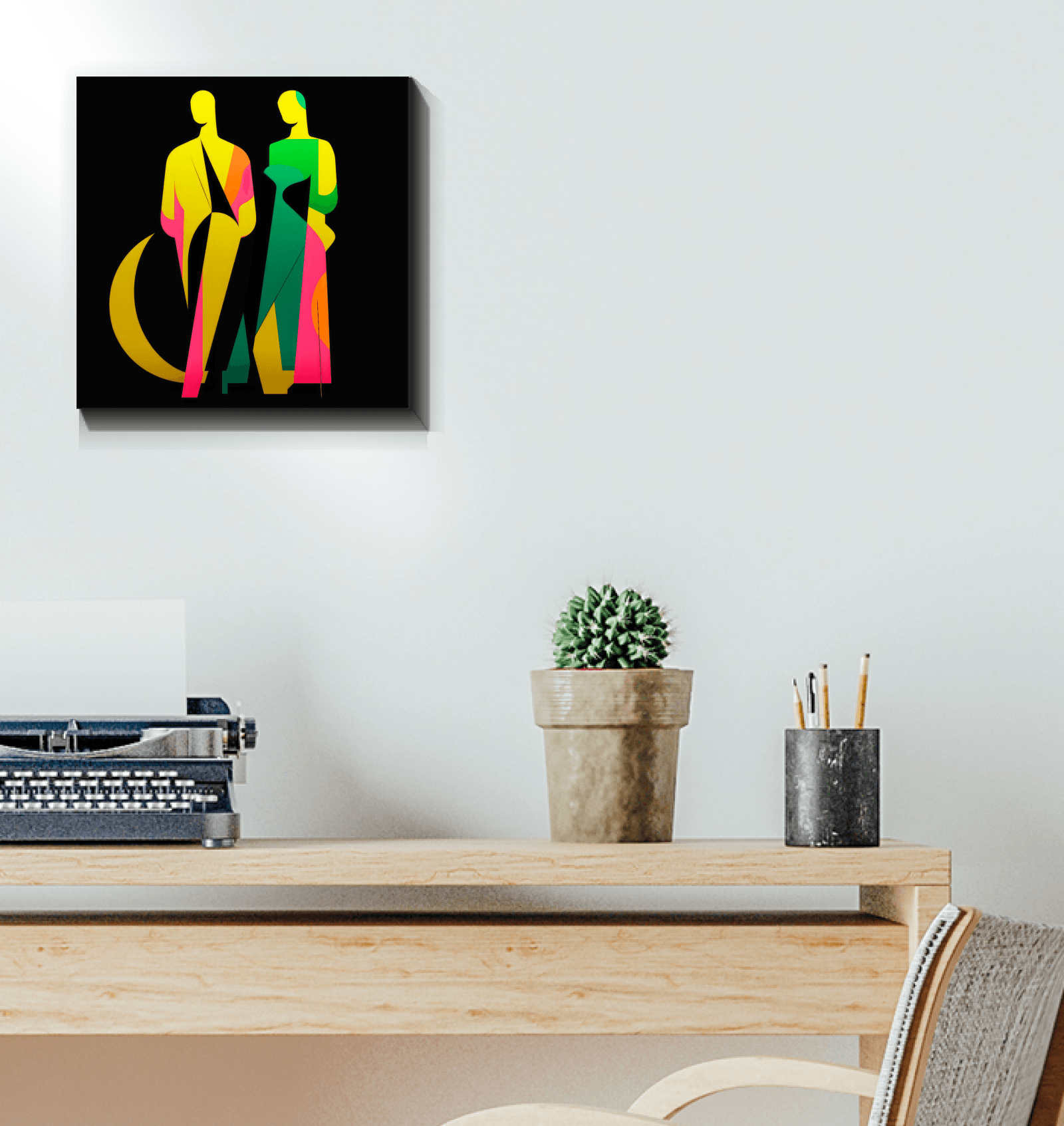 Graffiti Couture Canvas Print - Beyond T-shirts