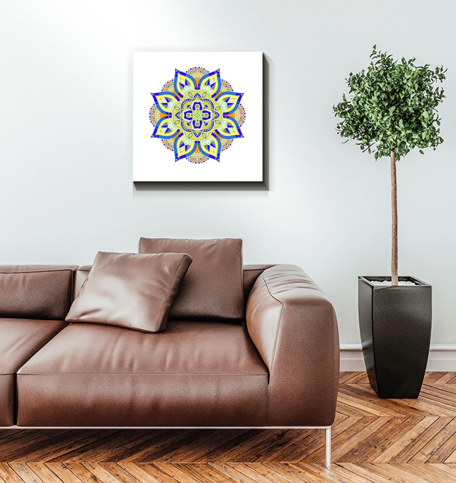 Sacred Mandala Wooden Wall Sculpture - Beyond T-shirts