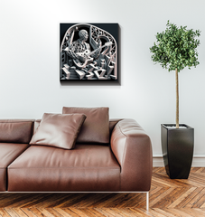 Tropical Salsa Wrapped Canvas