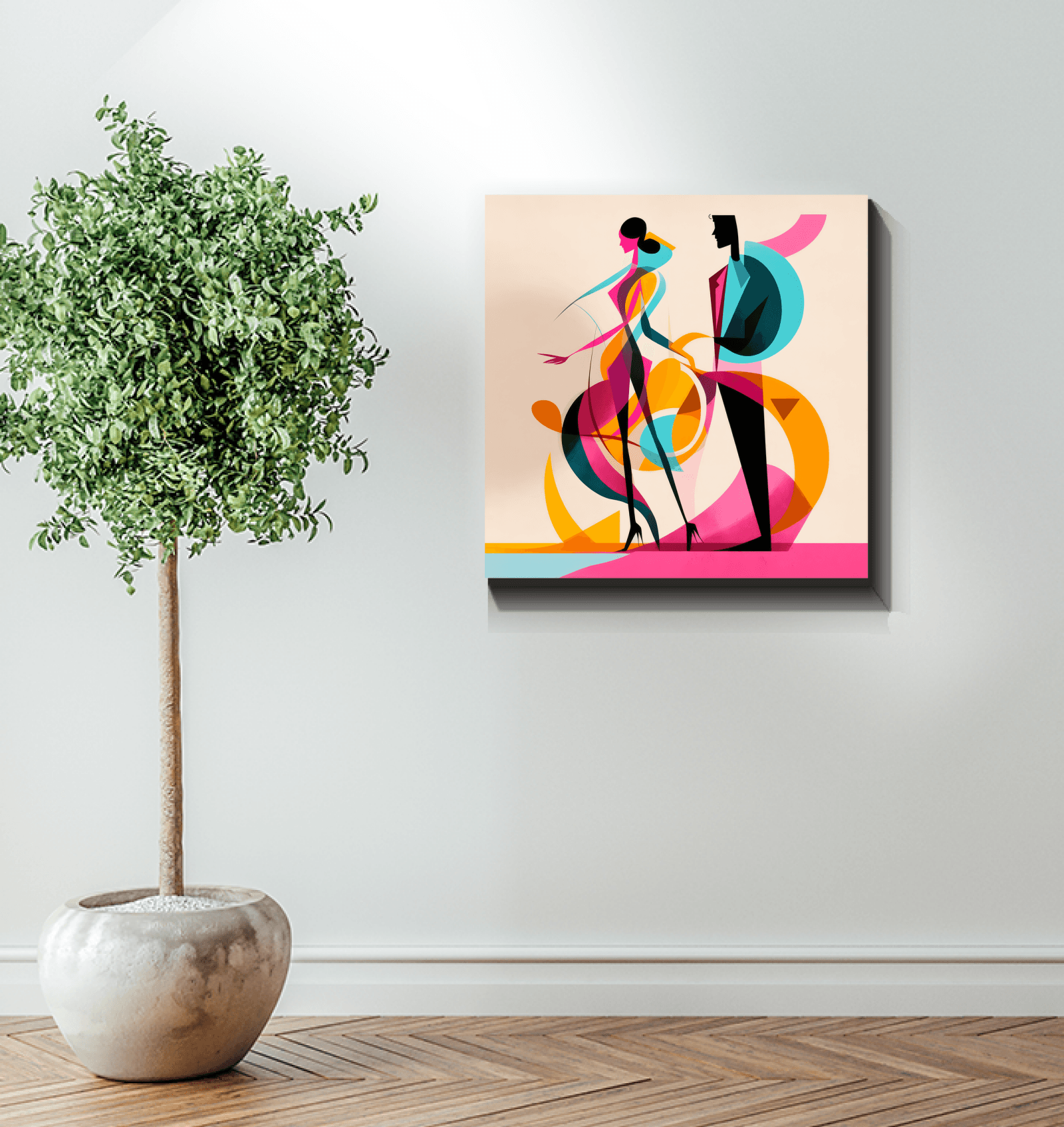 Elegance in Graffiti Fashion Canvas - Beyond T-shirts