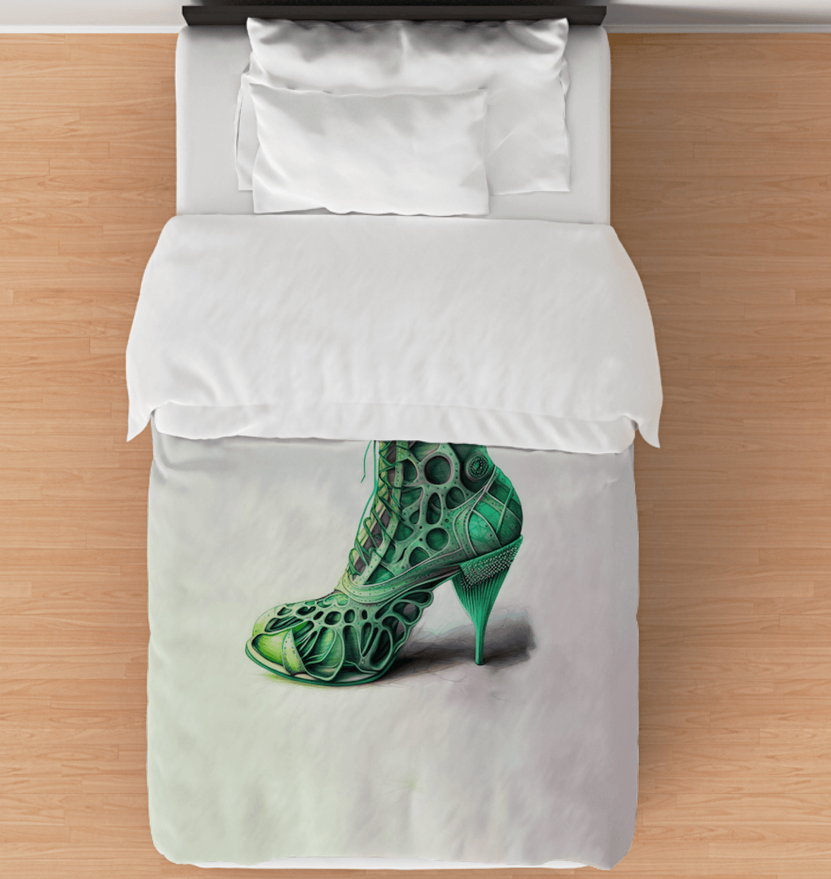 Futuristic Shoe Comforter Escape - Beyond T-shirts