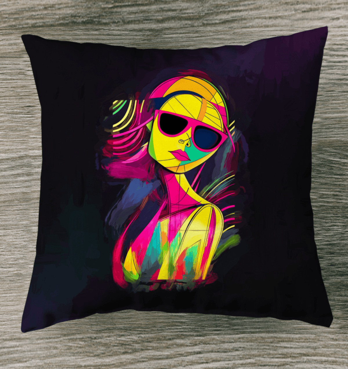 Runway Chic Fashion Outdoor Pillow - Beyond T-shirts