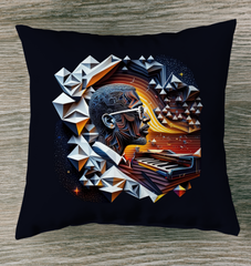 Electro Echelon Outdoor Pillow