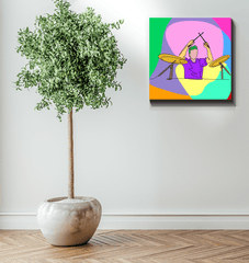 Drummer 1 Wrapped Canvas - Beyond T-shirts