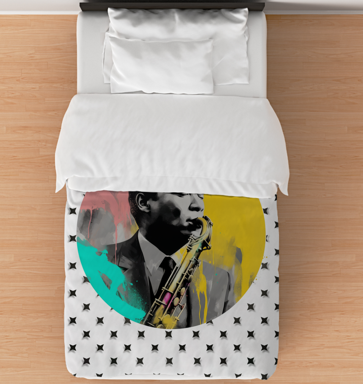 Monochrome Minimalism Duvet Cover