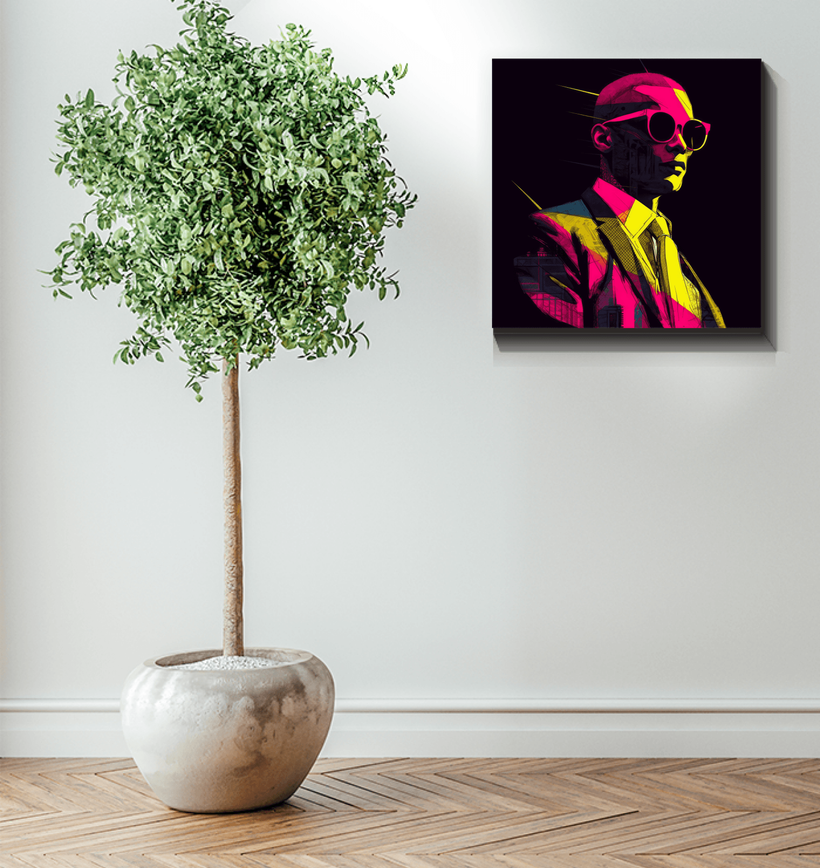 Runway Allure Fashion Canvas Print - Beyond T-shirts