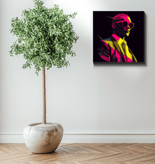 Runway Allure Fashion Canvas Print - Beyond T-shirts