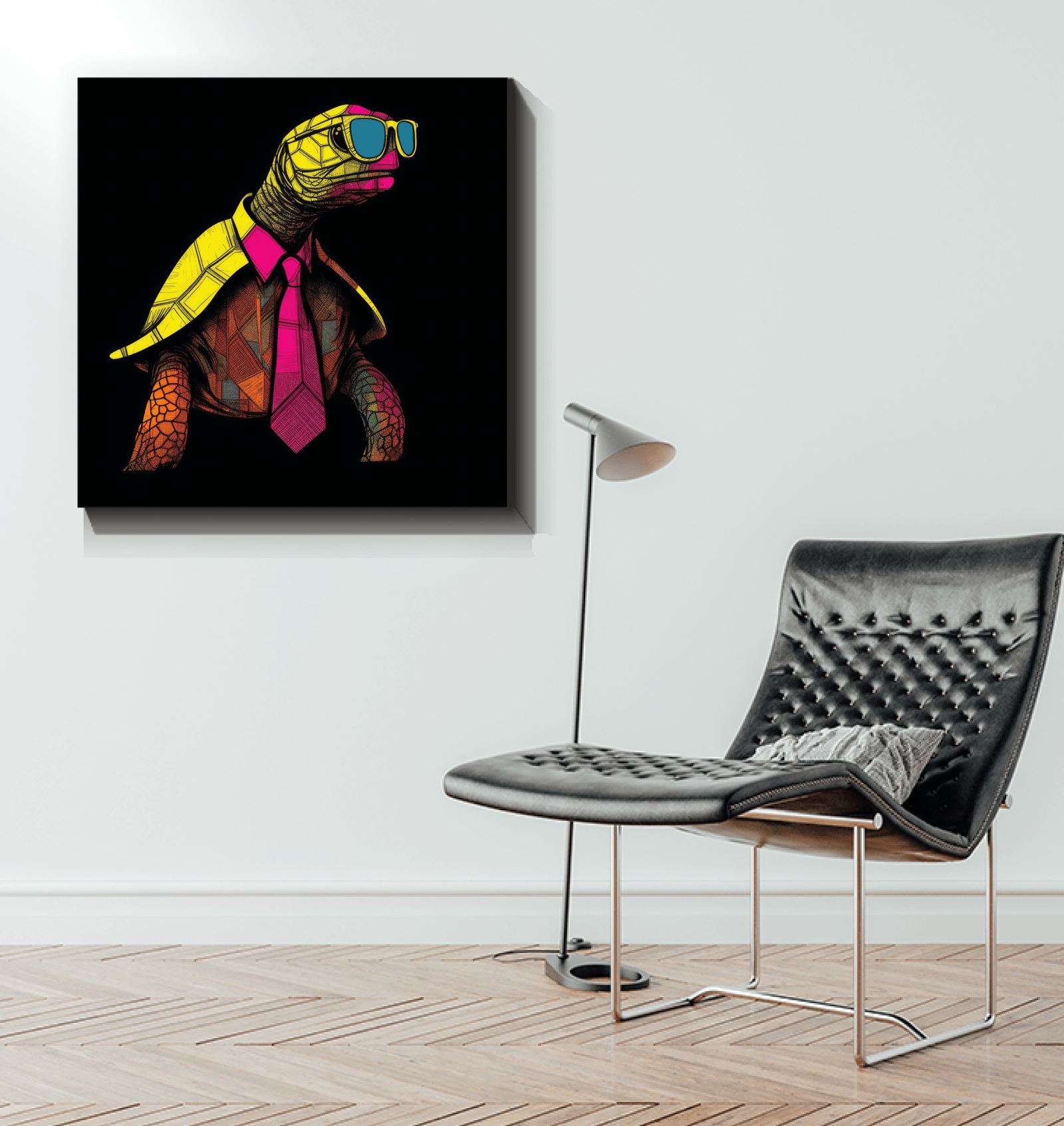 Tranquil Sea Turtle Canvas Art - Beyond T-shirts