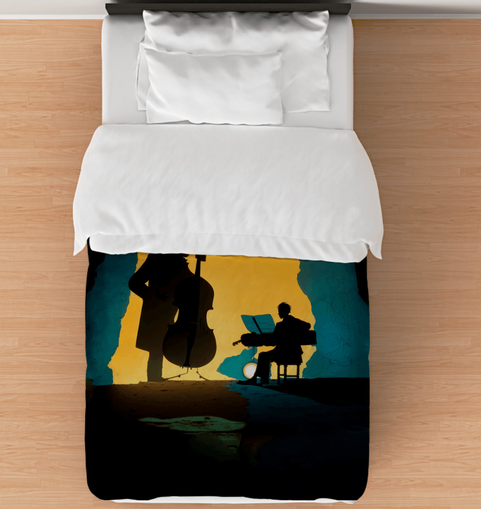 Tune into Comfort: Music Notes Bedding Collection - Beyond T-shirts