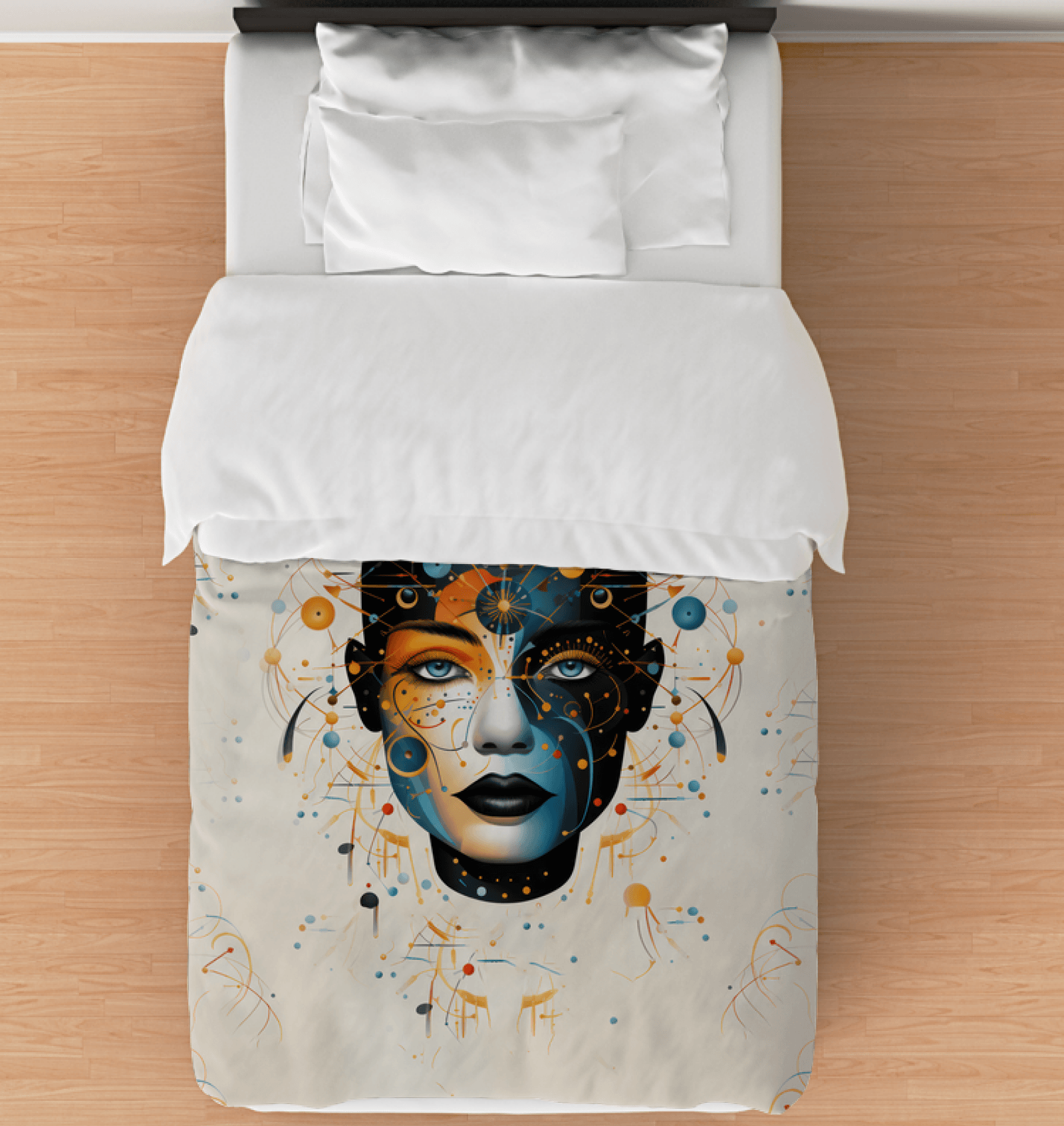 Spectrum Splatter Duvet Cover - Beyond T-shirts