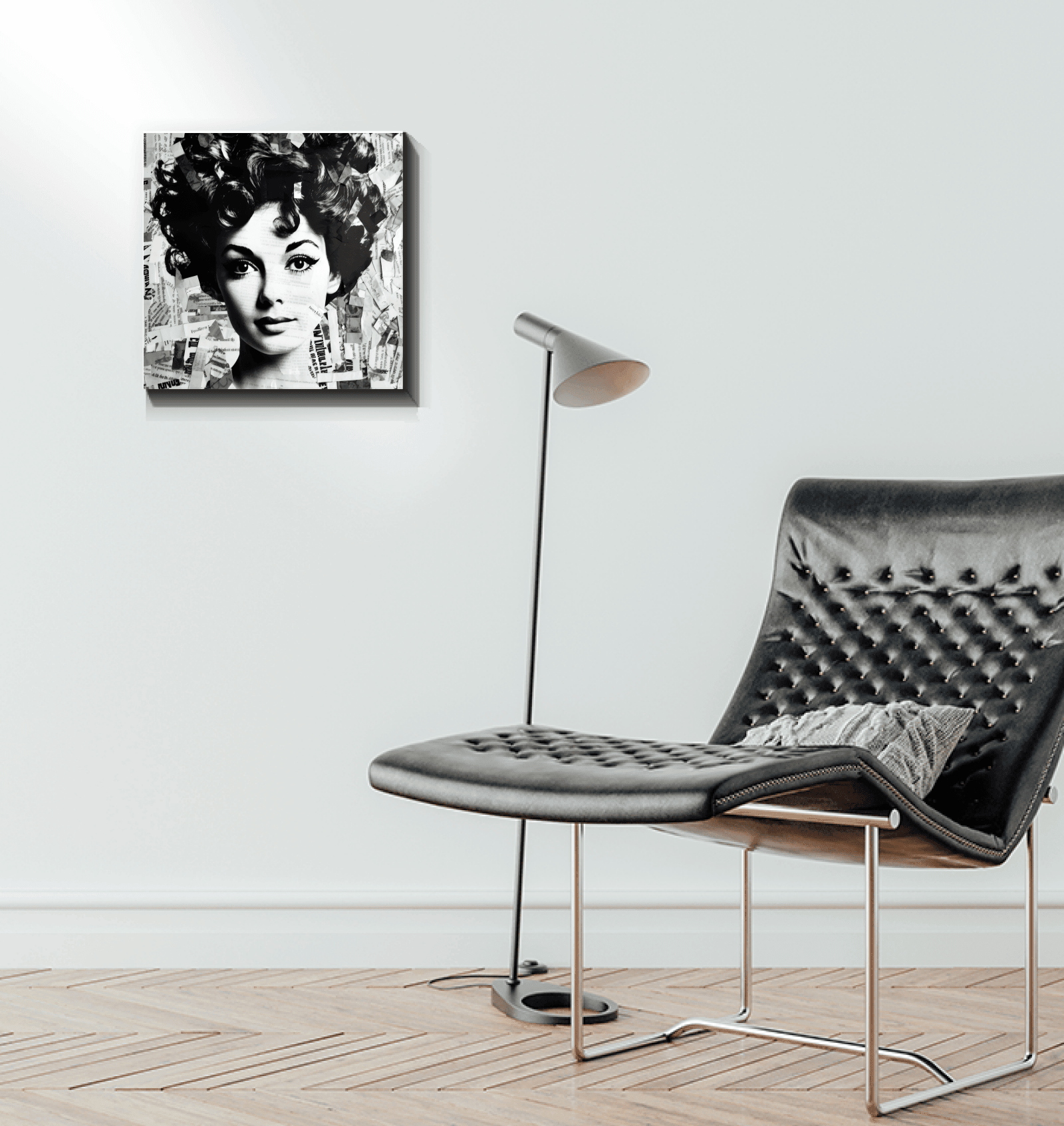 Ethereal Serenade Wrapped Canvas Musical Enchantment - Beyond T-shirts