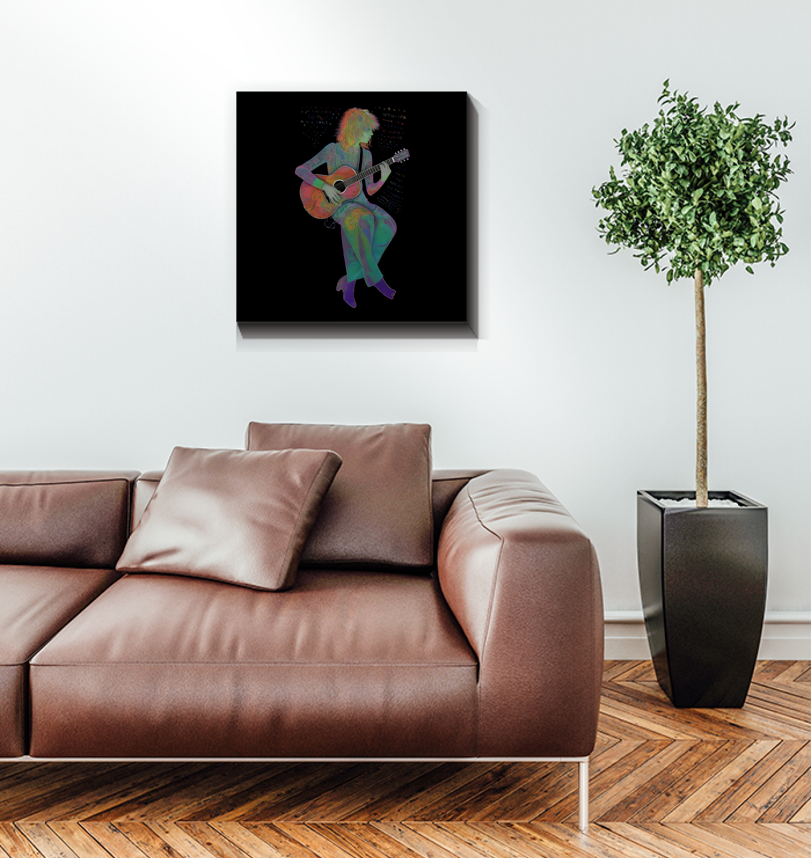 Home Decor Floral Canvas Blossom Buddies