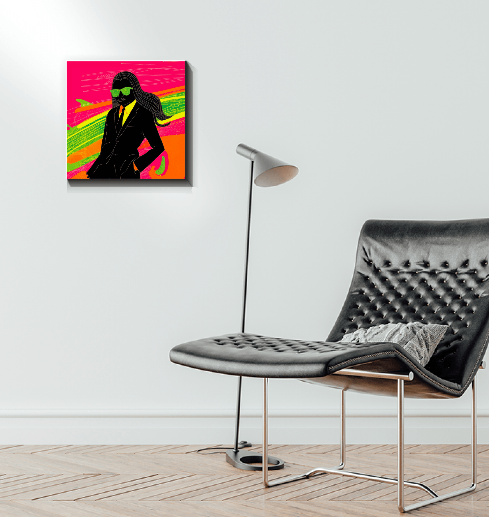 Artistic Elegance Fashion Canvas Print - Beyond T-shirts