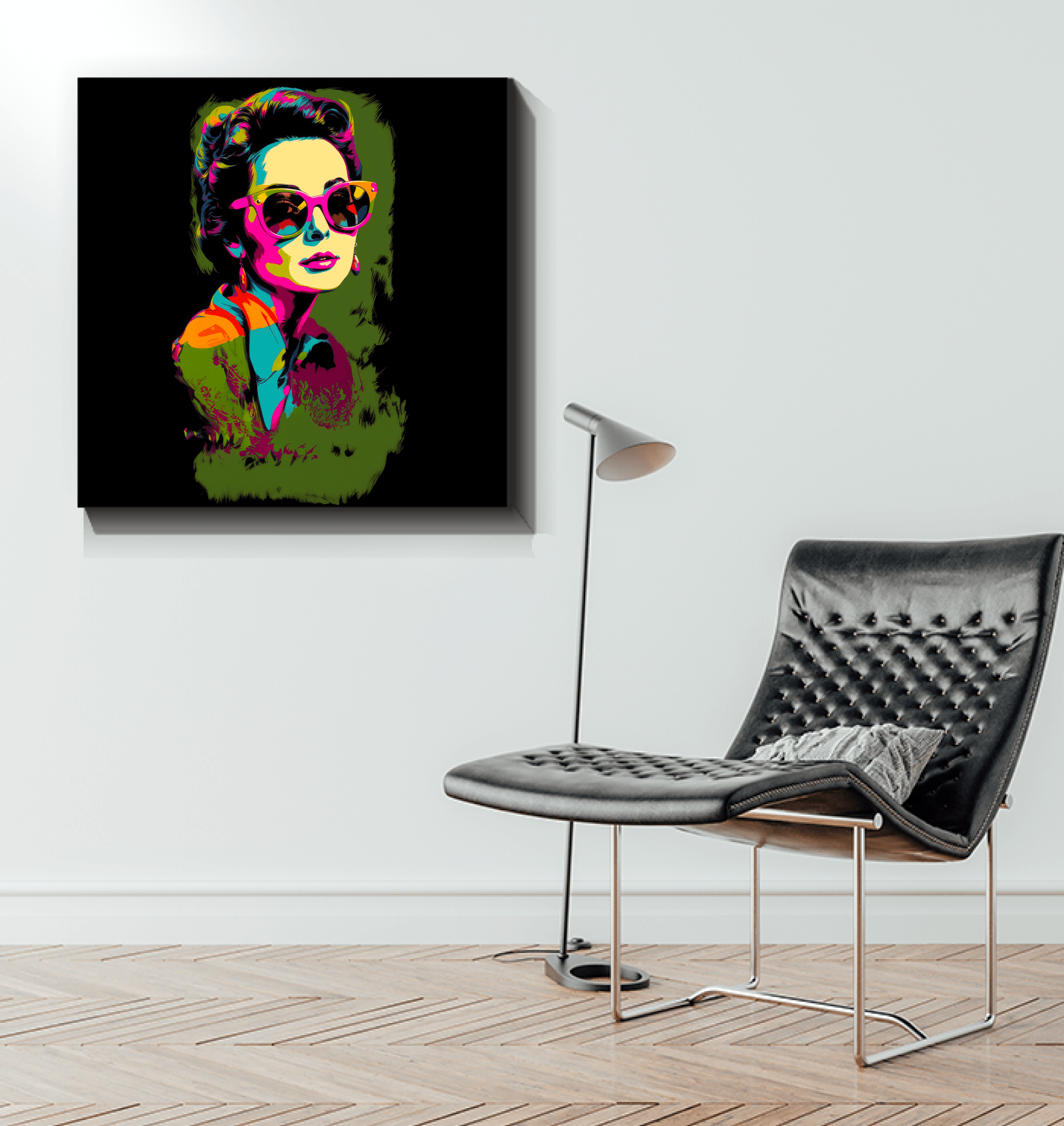 Modern Vogue Illustration Canvas - Beyond T-shirts