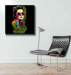 Modern Vogue Illustration Canvas - Beyond T-shirts