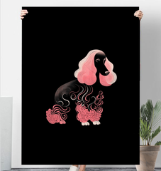 Poodle Pizzazz Comfort Blanket