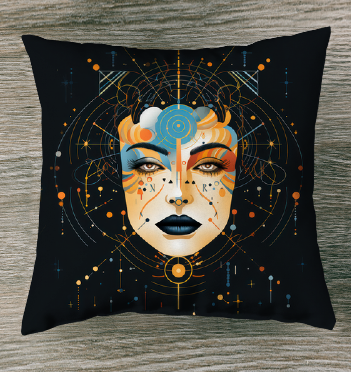 Canvas of Comfort Outdoor Pillow