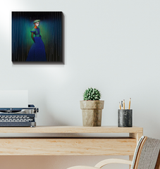 Star-inspired Celestial Symphony Wall Canvas for home decor