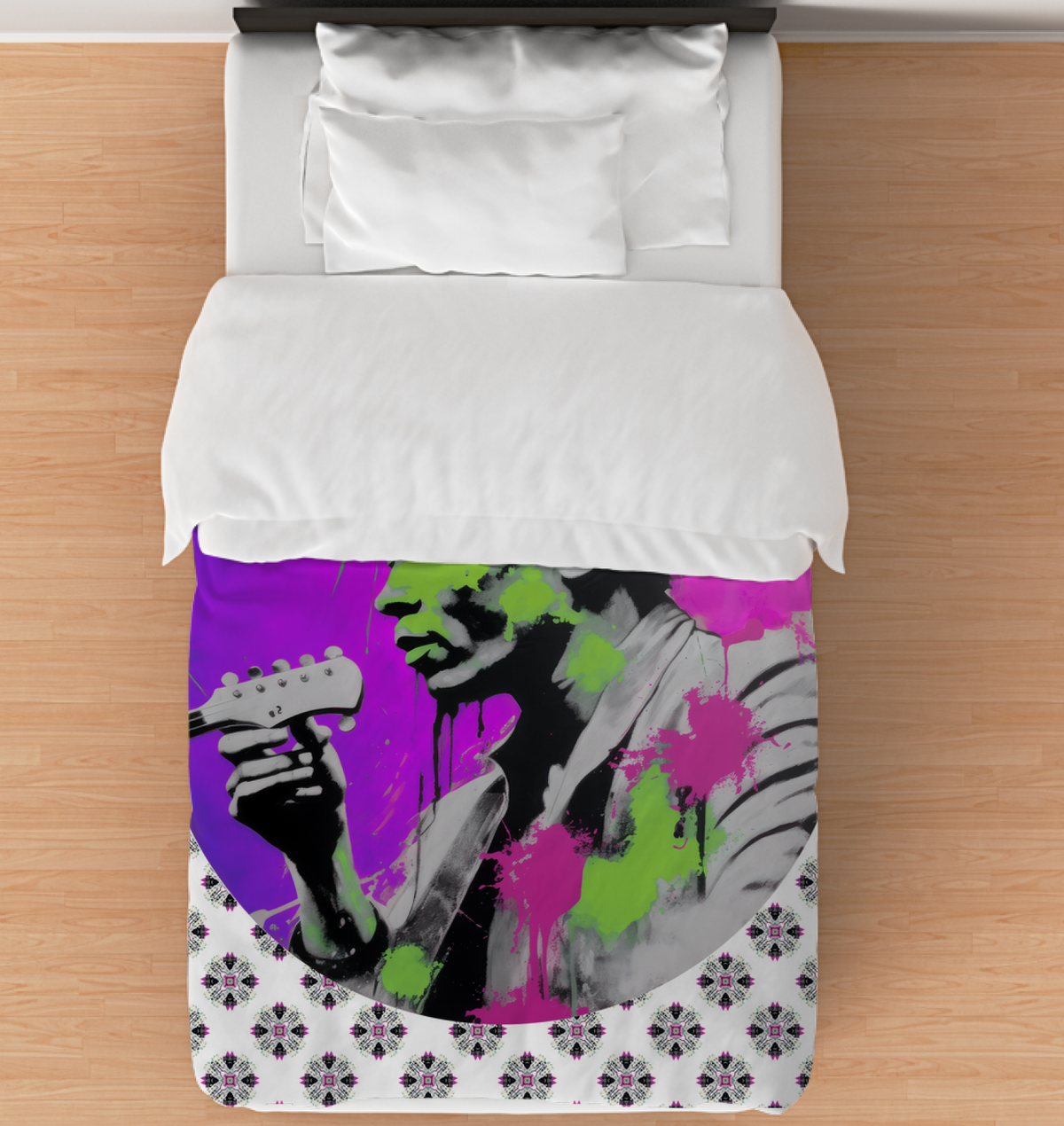 Serene Abstract Duvet Cover