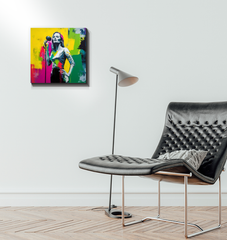 Whispers of Nature Minimalist Abstract Wrapped Canvas