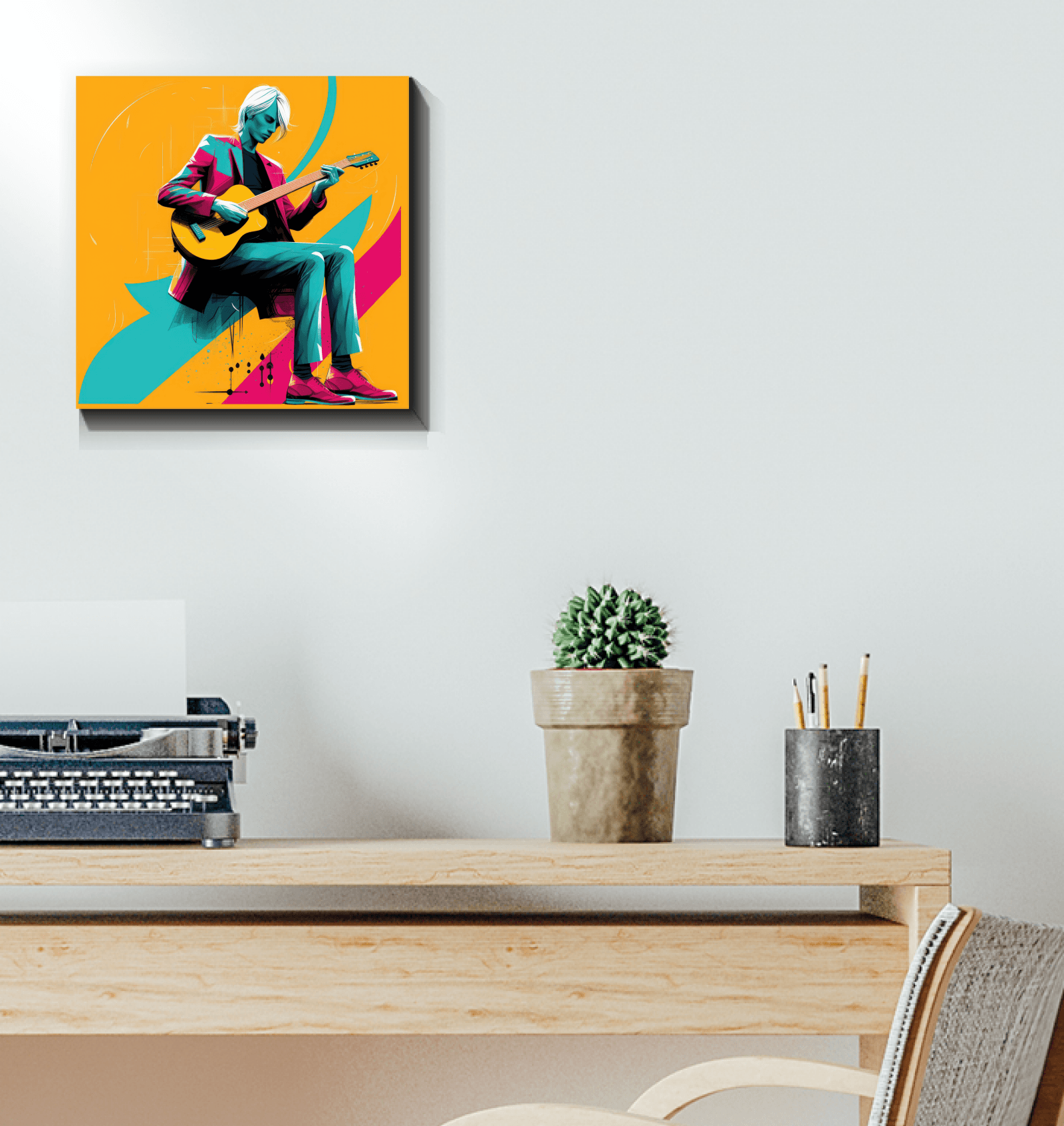 Vintage Vinyl Vibes Canvas - Beyond T-shirts