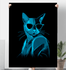Cat's Whimsical Adventures Sherpa Blanket - Beyond T-shirts