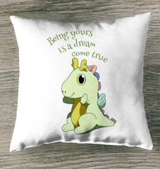 Being Yours Is a Dream Indoor Pillow