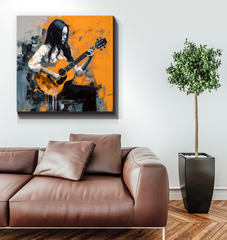 Urban Reverie Minimalist Abstract Wrapped Canvas