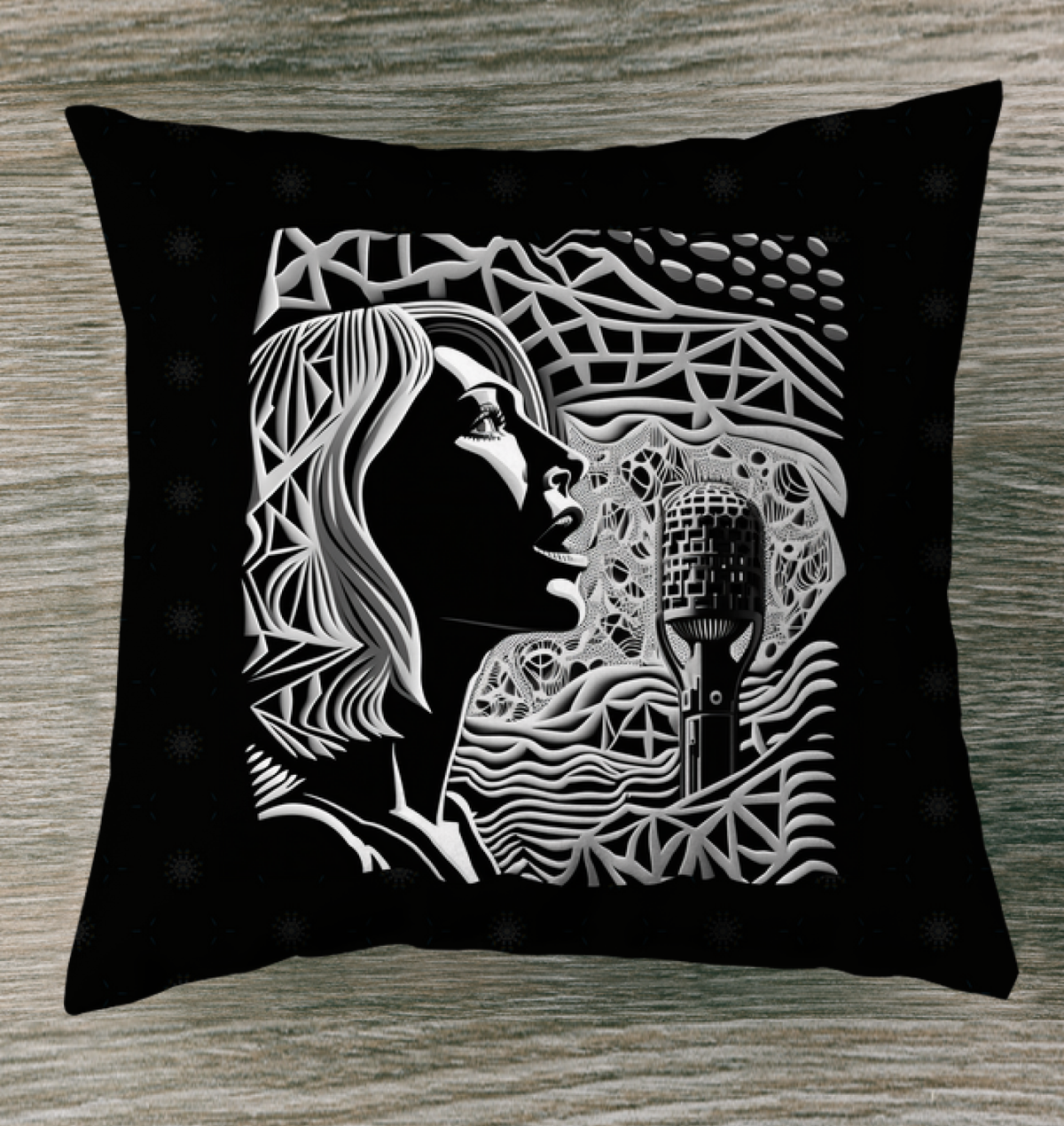 Patio Pianissimo Outdoor Pillow