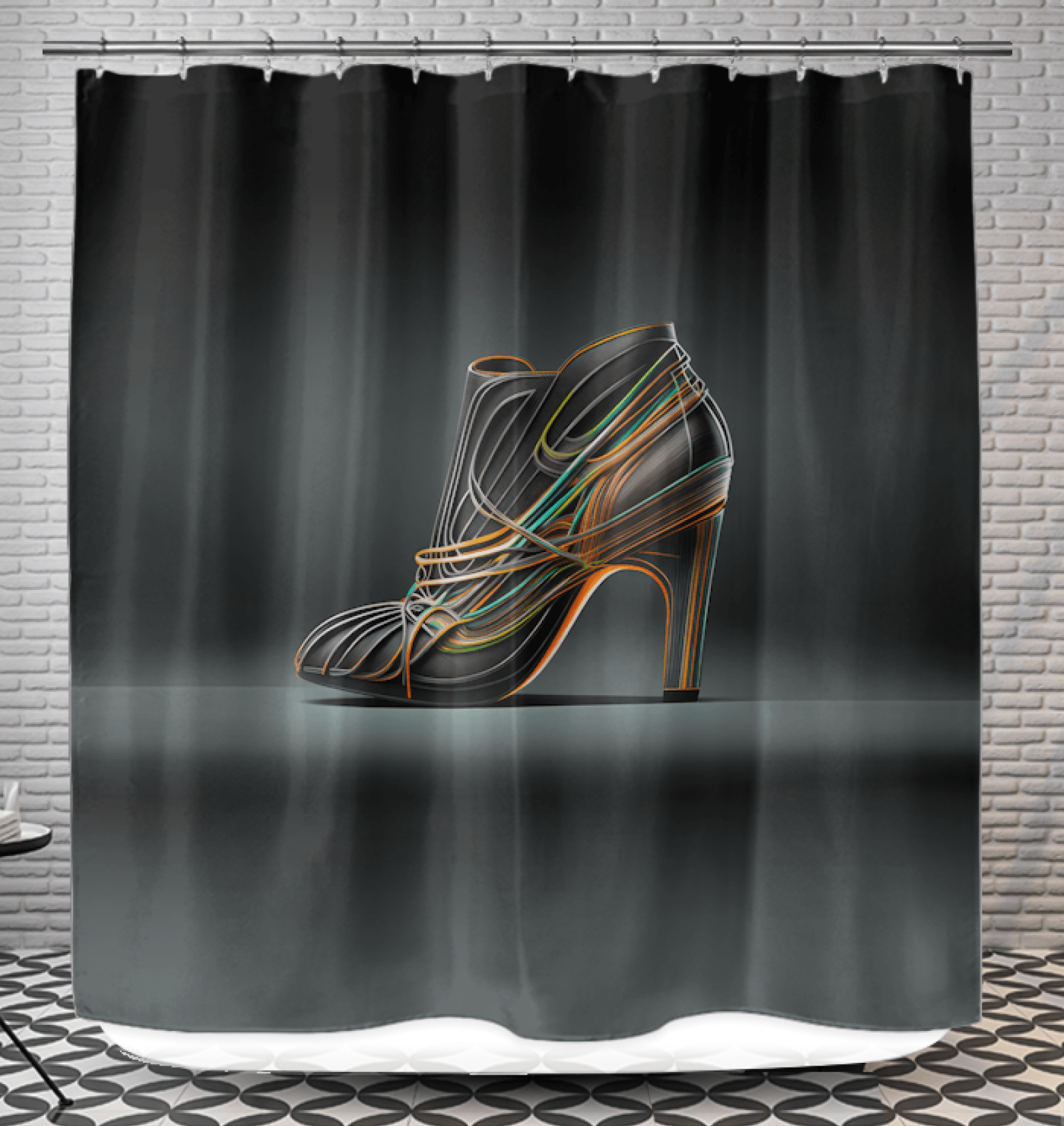 AeroGlide Futuristic Shoe Curtain - Beyond T-shirts