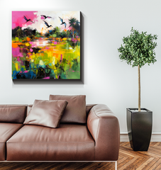 Coastal Dreams Landscape Wrapped Canvas
