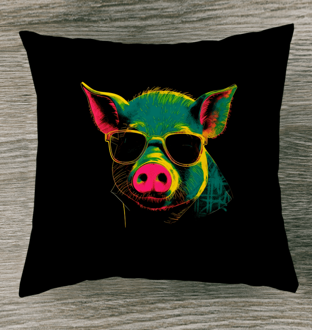 Oink Charm Indoor Pillow - Beyond T-shirts