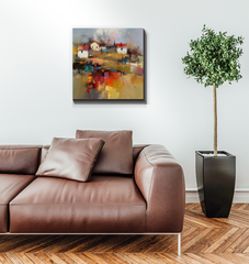 Misty Mountain Mornings Wrapped Canvas