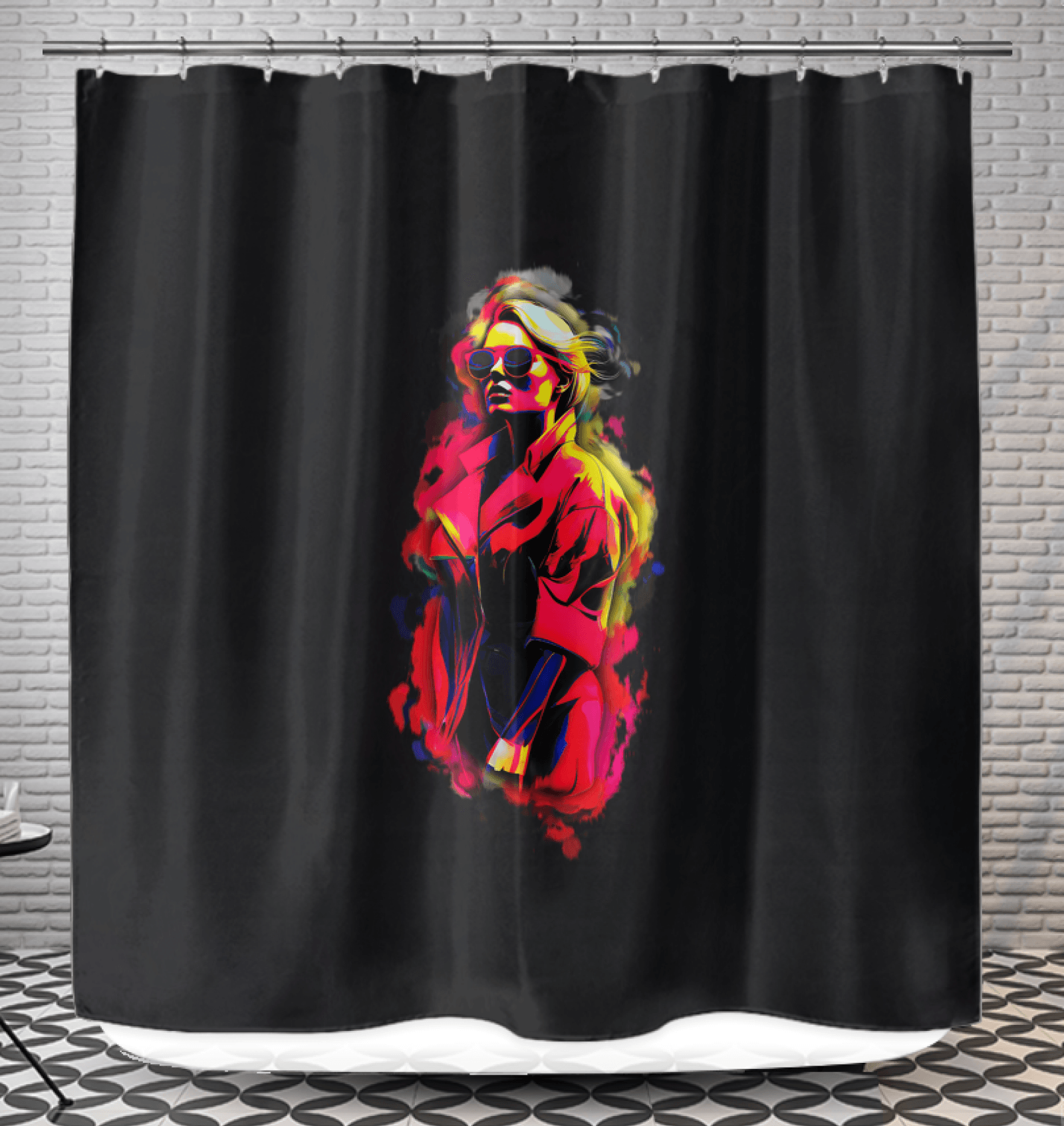 Polished Patterns Fashion Curtain - Beyond T-shirts
