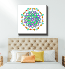 Mandala Enchantment Window Decal - Beyond T-shirts