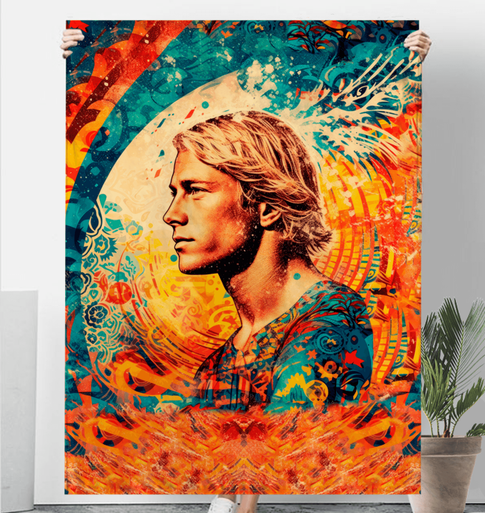 Surfing Serenade Sherpa Throw Blanket - Beyond T-shirts