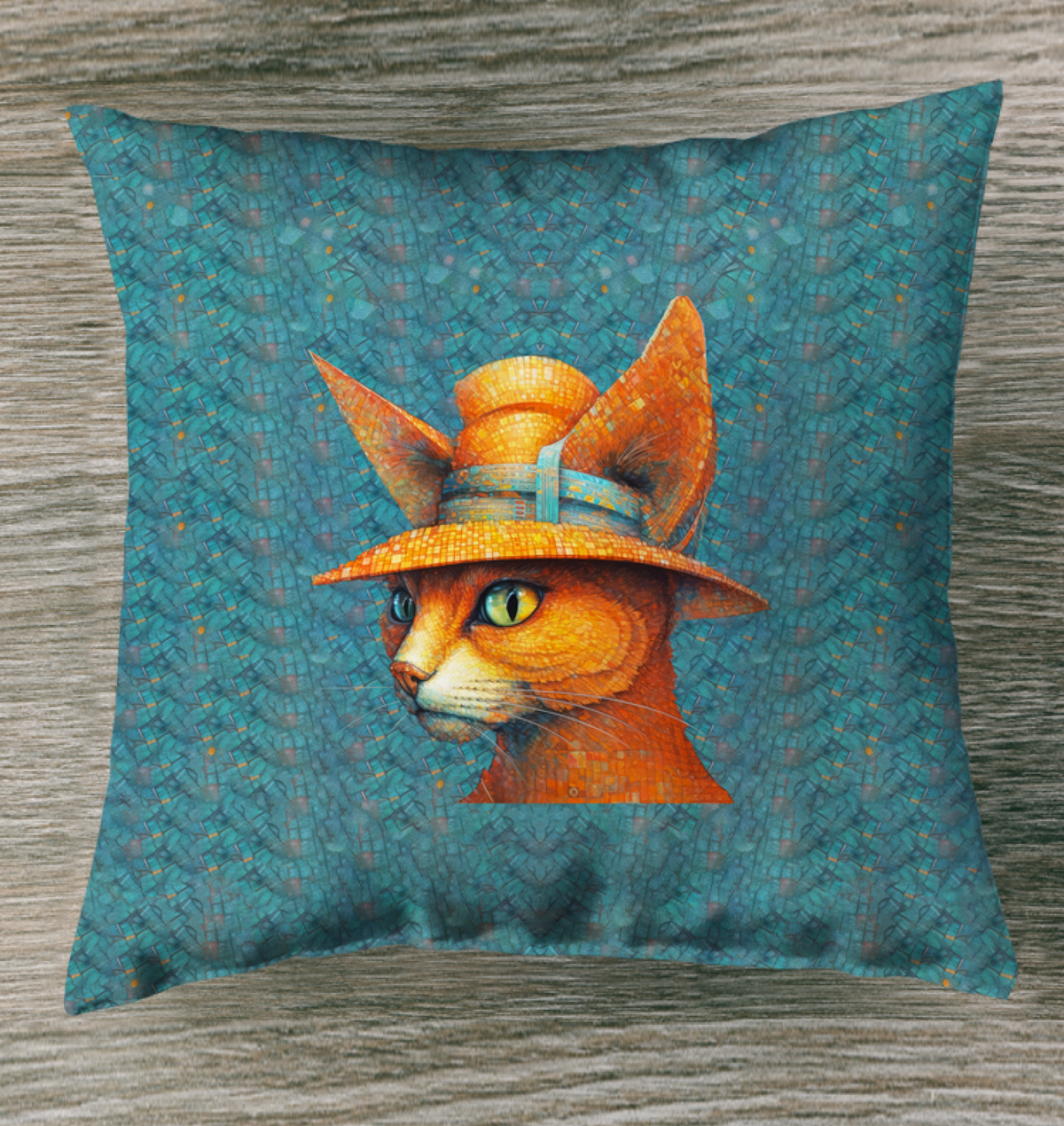 Feline Fancy Indoor Pillow